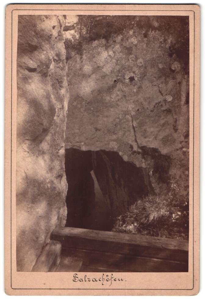Photography Eduard Bertel, Salzburg, Steingasse, view Golling, view in the S
