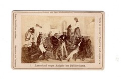 CDV Photo Scene from Student Life / Mission of Philistineism – 1870s