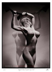 Fine Art Nude Photo «Daphné Open Front» 8×10 Sign Mik & Num 5/25 HOT Girl Model