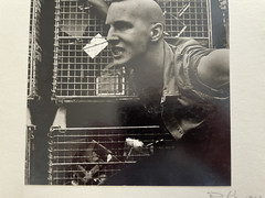 Vintage ART PHOTOGRAPHY Signed Richard Komara 1970’s MAN MOHAWK Emotion Teeth #2