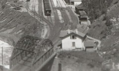 Great old negative entrance to the Gotthard railway tunnel in Göschen? 1900-1920