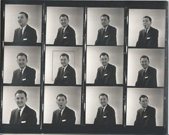 EDDIE BRACKEN Contact Sheet & Negatives ACTOR COMEDIAN Hendrickson R17
