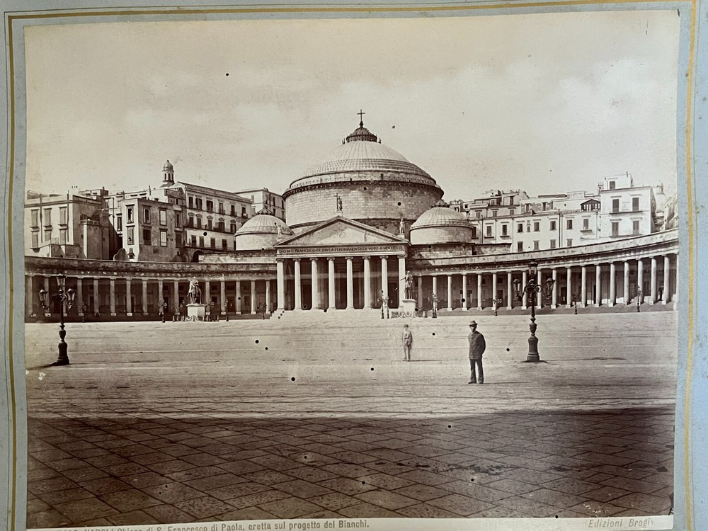 2 Album Photo by Giacomo Brogi Circa 1870 Naples Napoli Italy 25x19cm (7+8)