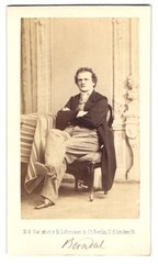 Photograph H. Lehmann & Co., Berlin, portrait Carl Gustav Berndal 1830-1885, de