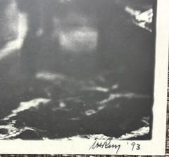 MICHAEL A RUSS HAND SIGNED HANDCOLORED GELATIN SILVER PHOTO TINTONES 1993