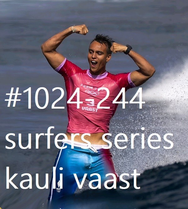 MALE PORTRAIT #1024-244- athletes series -surfers series – free shipping in usa