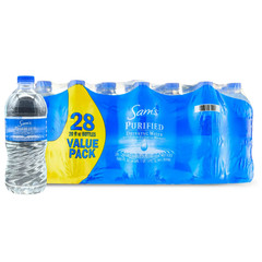 Sam’s Purified Drinking Water Bottles, 20 fl oz, 28 Count [FREE SHIPPING]