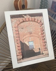 Charlotte Bell 1/100 Photo Art «Door to the Desert» Mineral de Pozos Mat 20×16