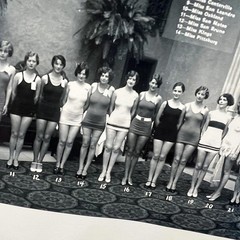 Vintage 1927 California Beauty Week Photo 8″ x 23″