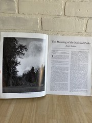 A Tribute To Ansel Adams (Softcover) From The Wilderness Society