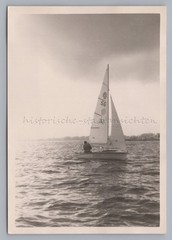 Salou Province of Tarragona Spain 1966 – Sailing Ship – Old Photo