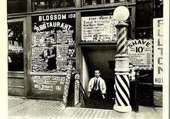 Blossom Restaurant NYC 1935 Art Print Card Photo By Berenice Abbott – Fotofolio