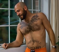 MALE PORTRAIT #0723-017 -free ship in usa