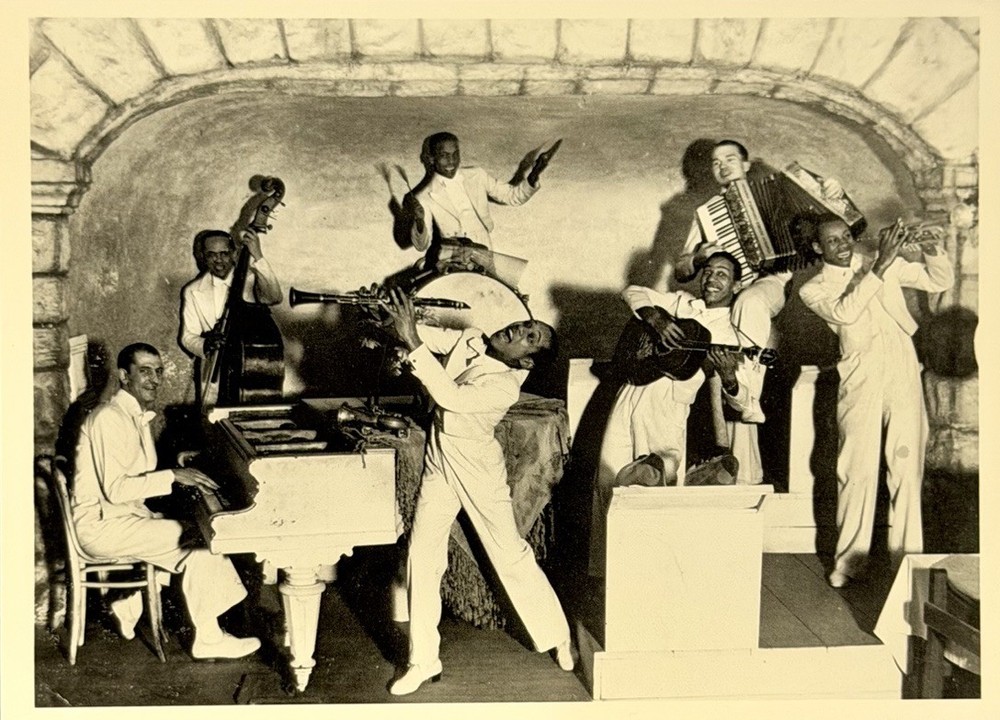 The Swing Stars, 1957 Fotofolio Art Photo Print Card 4.25”x6” Jazz Big Band