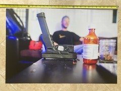 RARE Glock w/ extended magazine photography print