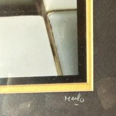 Robert Allen Merlo Signed Photograph «Still Life» Vintage Framed Art 20″ Wide