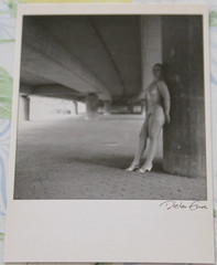 Photo postcard art nude concrete 1 dieter end woman girl photography AM