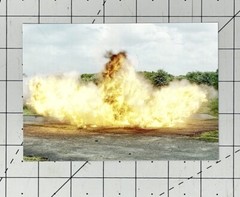 Sarah Pickering (b. 1972) Art Announcement Card – Explosions