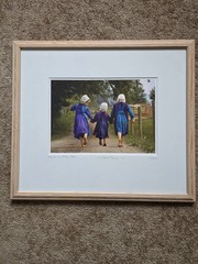 Bill Coleman Amish Photography Framed w/ Authenticity Certificates Set Of 3
