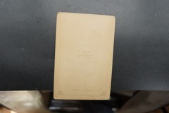 Photo Portrait CDV KAB Woman Costume Vienna Austria Dress Hat Studio Cabinet Picture