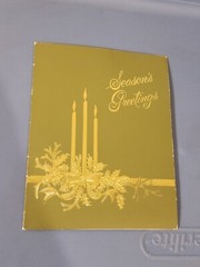 Walt La Rue Autographed Almost There Seasons Greeting Card w Color Photo JJP11