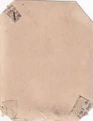 Photo on Cardboard – Couple Portrait – Circa 1860s