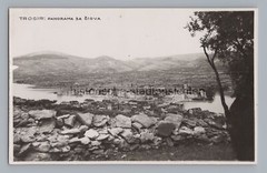 Trogir Kroatien – Ortsansicht Küste Landschaft – Altes Foto / AK 1930er