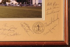 Scott & White Hospital, Temple, Texas, USA, Framed and signed