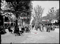 Vittel Vosges, France, Glass Plate Photos, Lot Of 5 Negatives 13×18 Cm