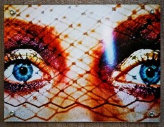 2 Large Photographs framed by Slabs of Acrylic Shown at L.A.’s Lab Gallery