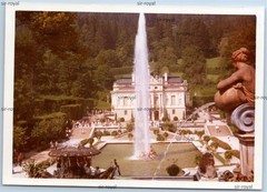 Linderhof Castle in Ettal 1965 Bavaria 1960s Photo 13x9cm