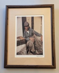 Vintage Photography Tom Weber «John Steinbeck’s Cannery Row» Size 12″x15″