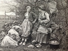 Ridgway Knight «A. Halt» Photogravure Goupil & Co D. Appleton & Co NY