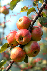 Apple Garden Nature Fruit Digital Image For Mobile Art Picture Photo Wallpaper