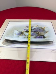 VTG Retro 80s Art 1983 Art Poster Series Art Gore Photograph “Violets”