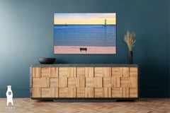 Frankfort Michigan Lighthouse Beach Sunset – Lake Michigan Photography Prints
