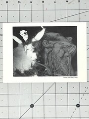 Robert Flynt (b. 1956) Art Announcement Card 1990 – Submergings – 5” X 7”