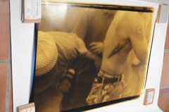 Janine Gordon Color Photograph Mural Mosh Pit Sepia Torso Total Control Of Chaos