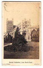 Photograph G. W. Wilson, Aberdeen, View of Exeter, View of Exeter Cathedr