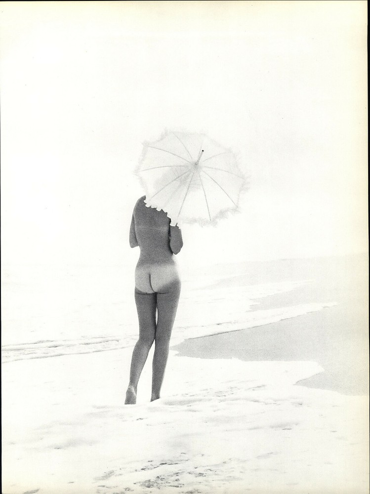1966 Wingate Paine Tan Line Beach Female Nude Body Art Photo Photogravure 16 20