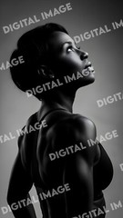 Digital Art Picture Image Photo Wallpaper Background AI – African American Woman