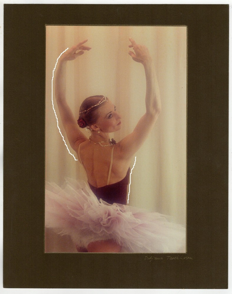 27x17cm org color photo Petra Bober 1989 ballerina Tatjana Terekhova ballet