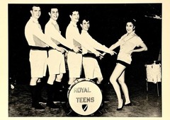 Royal Teens, 1958 Fotofolio Art Photo Print Card 1 Hit Wonder Short Shorts