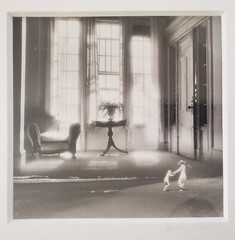 Barbara J Kline Silver Gelatin Photograph BEACHROOM Surreal, Black & White