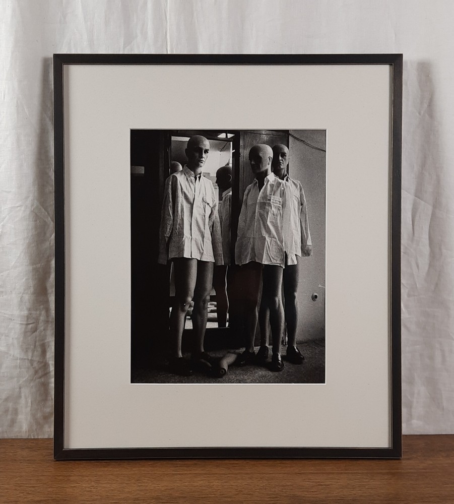 Mannequins, Black and White Photography, Ukrainian artist Zyubritsky