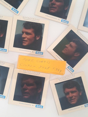 Vtg 60s MIKE CURTIS RC BALTIMORE COLTS PORTRAITS Richard Stacks FOOTBALL NFL