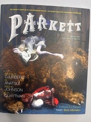 Parkett Art Books