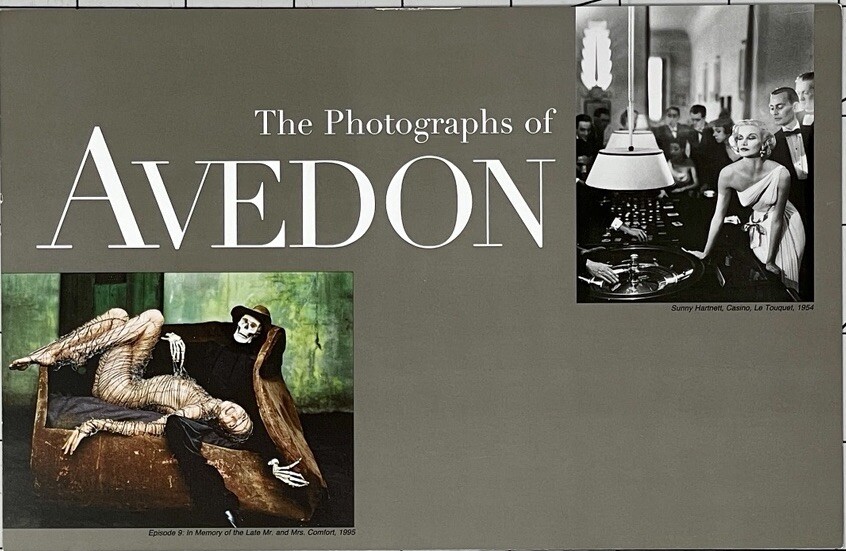 Richard Avedon Art Show Announcement Card 2009 – Staley Wise Gallery NYC