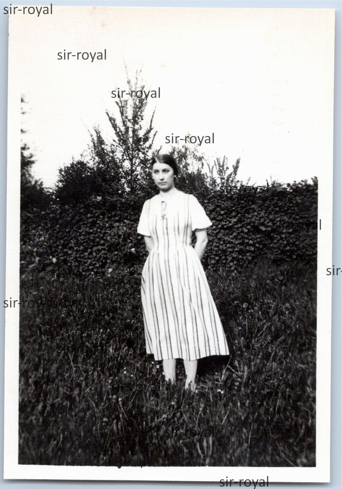 Tilsit 1936 – Pretty Woman – East Prussia 1930s – Photo 6x9cm