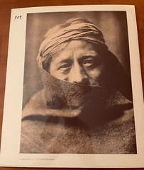 Edward S. Curtis Waihusiwa A Zuni Kyaqimassi Sepia Print Native American EUC